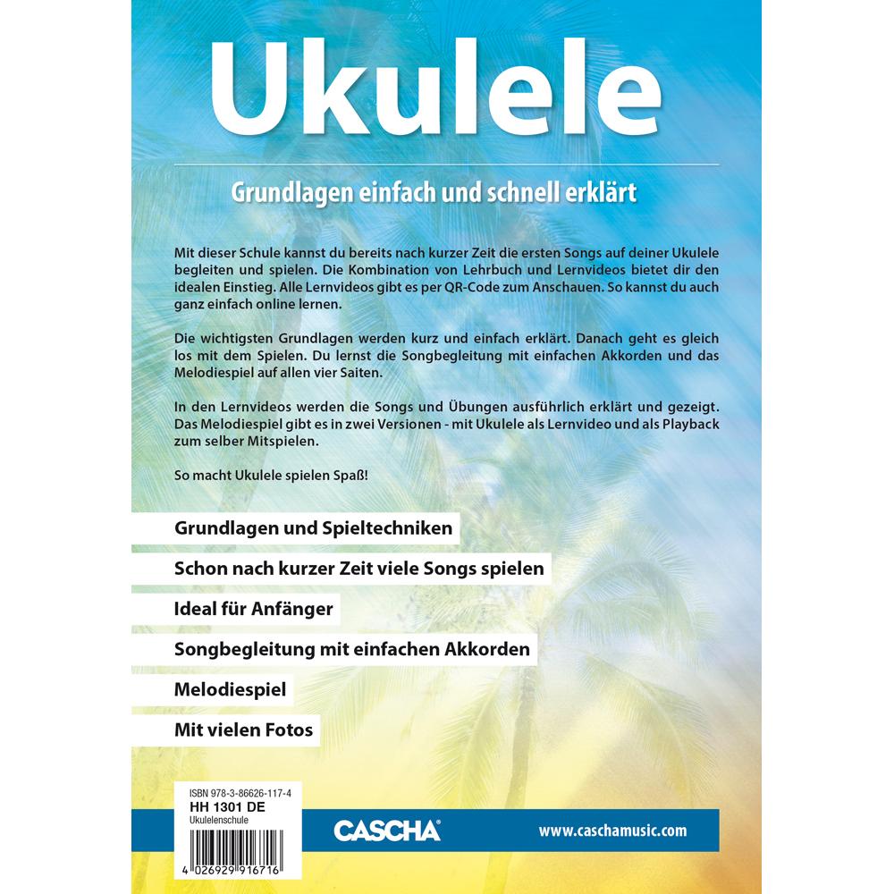 Thumbnail - Ukuleleschule + CD + DVD, Sachbücher von Cascha