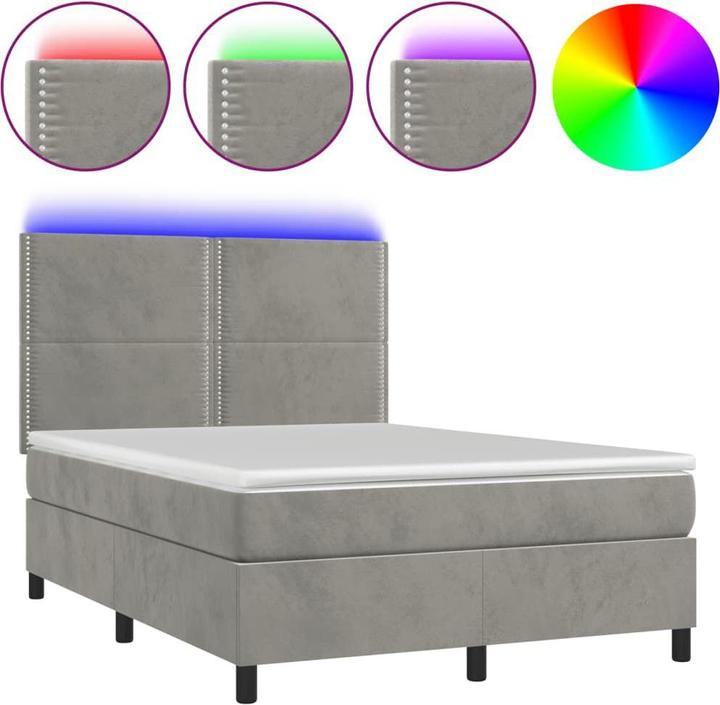 Produktbild vidaXL Boxspringbett (140 x 200 cm)