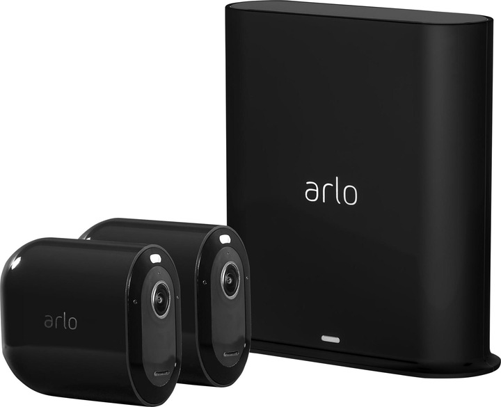 Arlo Pro 3 Spotlight Kamera, 2er Set schwarz (2560 x 1440 Pixels)