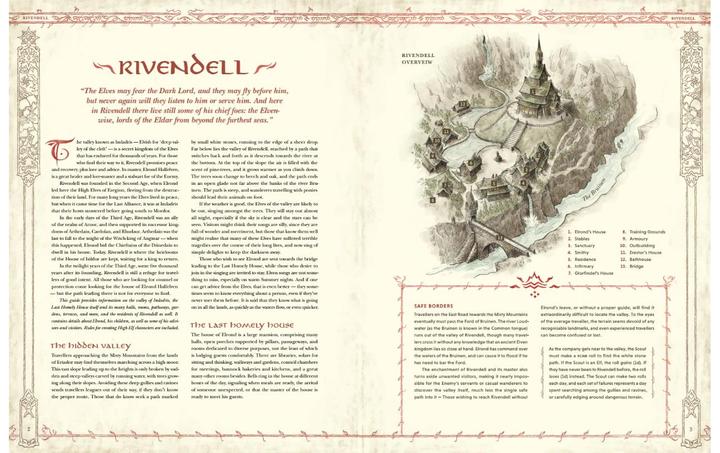 Immagine prodotto FreeLeague Lo schermo del Loremaster del gioco di ruolo dell'Unico Anello e il Compendio di Rivendell (Inglese)