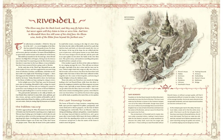 Produktbild FreeLeague The One Ring RPG Loremaster/'s Screen & Rivendell Compendium (Englisch)