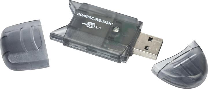 Produktbild Gembird FD2-SD-1 Kartenleser (MMC, SD, RS-MMC) (USB 2.0)