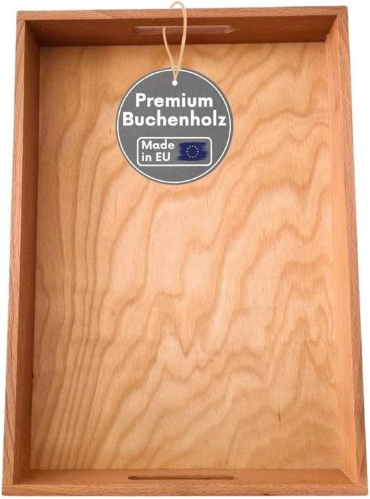 Produktbild Topanbieter 999 Serviertablett mit Griffen extra hoher Rand