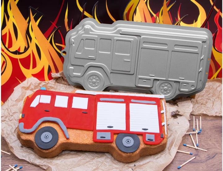 Produktbild Städter Motivbackform - Feuerwehrauto