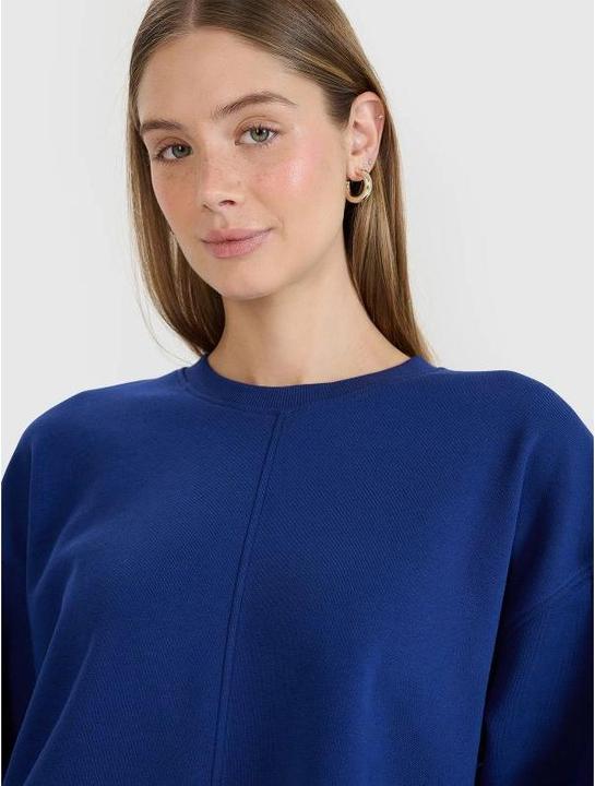 Produktbild 4F Oversize-Sweatshirt für Damen ohne Kapuze (L)