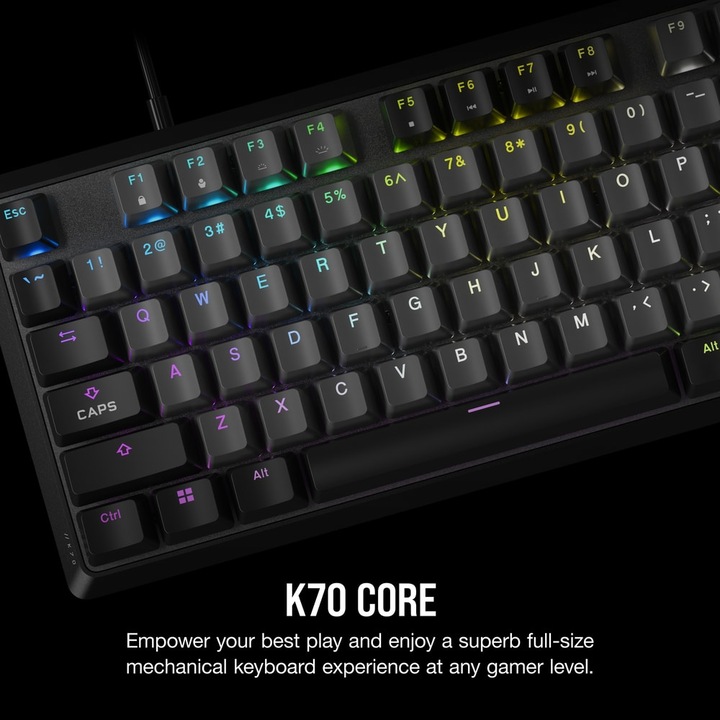 Actual product image Corsair K70 Core (DE, Cable)
