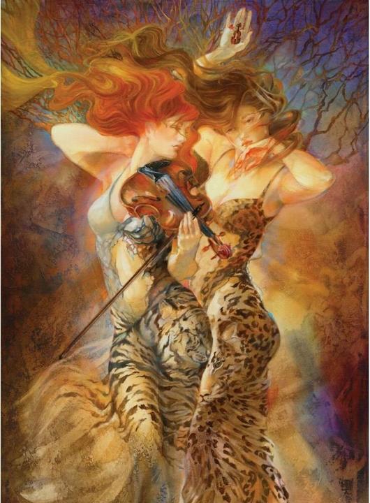 Actual product image Anatolian 1050 puzzle 1000 pcs. The revelation of music by Lena Sotskova (1000 pieces)