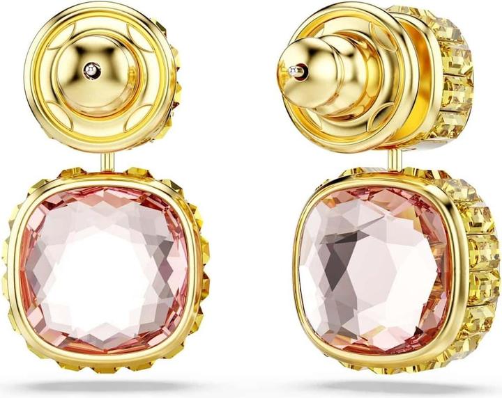 Immagine prodotto Swarovski Chroma Drop Ohrhänger Kissenschliff Mehrfarbig Gold (Metallo Swarovski)