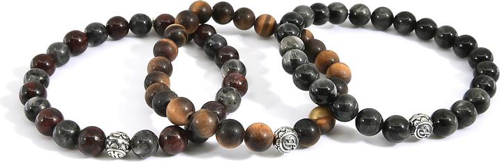 Immagine prodotto Balibay Eymen Herrenarmbänder als Bundle mit Edelsteinen (Argento 925)