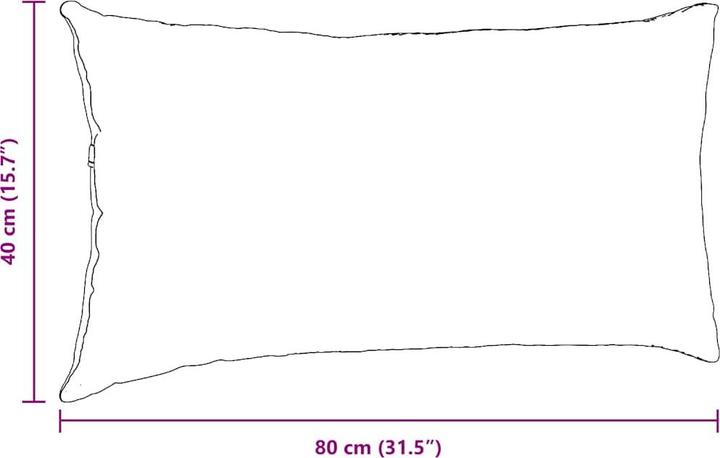 Produktbild vidaXL Sofakissen (80 x 40 cm)