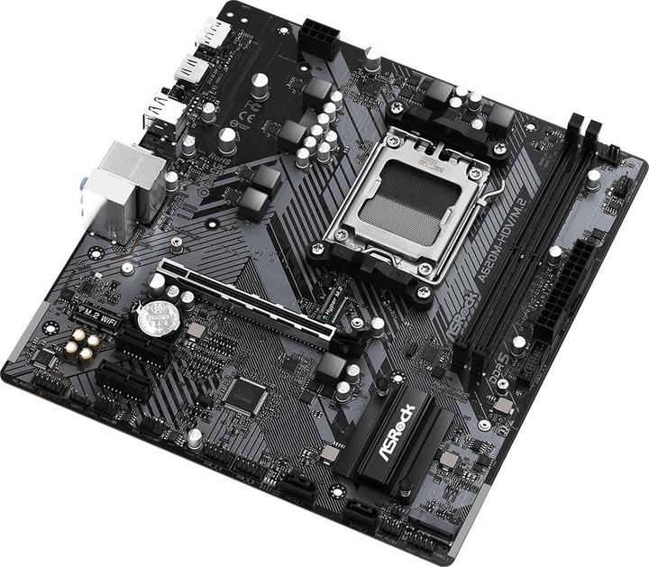Actual product image AsRock A620M-HDV/M.2 (AM5, AMD A620, mATX)