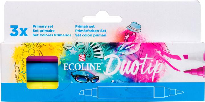 Produktbild Talens ECOLINE DUOTIP - Farbstifte Set (3x)