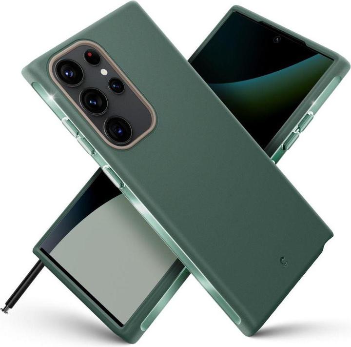 Productafbeelding Spigen Cecile Ultra Case voor S918B Samsung Galaxy S23 Ultra - boerenkool (Samsung Galaxy S23 Ultra)