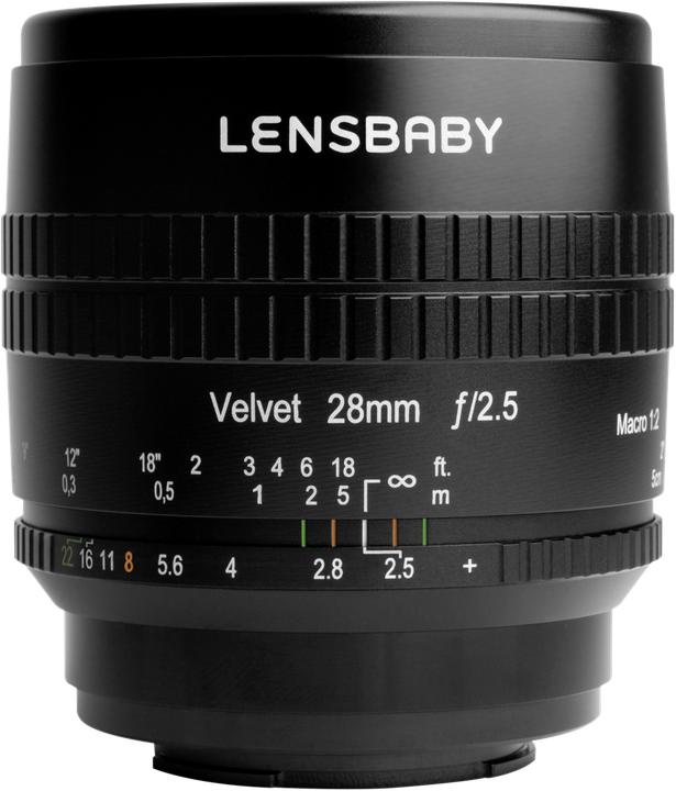 Produktbild Lensbaby Velvet 28 Fuji X (Fujifilm X, Vollformat)