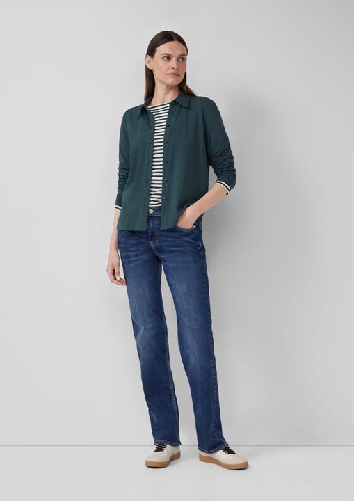 Produktbild s.Oliver T-Shirt Elastische Jerseybluse (36)