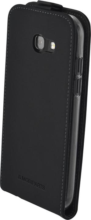 Actual product image Mobiparts Premium Flip TPU Case Samsung Galaxy A5 (2017) Black (Samsung Galaxy A5 (2017))