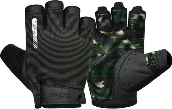 Immagine prodotto Rdx Gym Training Gloves T2 Half Army Green-Xl (XL)