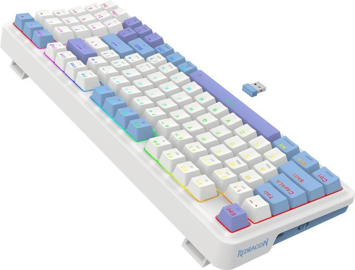 Actual product image Redragon Klawiatura Gloria Pro (US, Cable, Wireless)