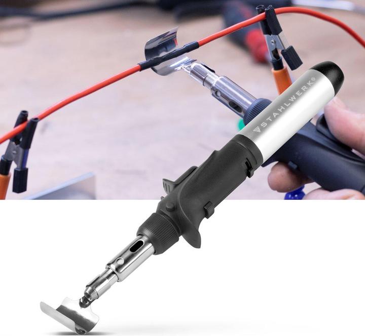 Actual product image Stahlwerk Gas soldering iron GLK-500 ST gas soldering set 200 - 500°C soldering temperature