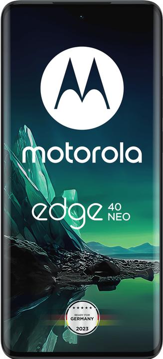 Produktbild Motorola Edge 40 Neo (256 GB, Black Beauty, 6.55", SIM + eSIM, 5G)