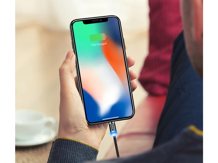 Produktbild Floveme Insnap MicroUSB Ladekabel mit magnetischem Stecker (USB 1.0)