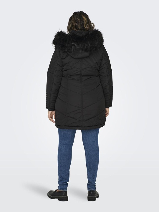 Image du produit Only Capuche Poignets côtelés Manteau (44)