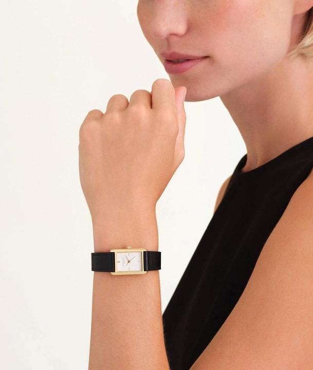 Produktbild Rosefield - Heirloom Modern White Dial Gold Black Leather HWBLG-H06 (Analoguhr, 23.50 mm)