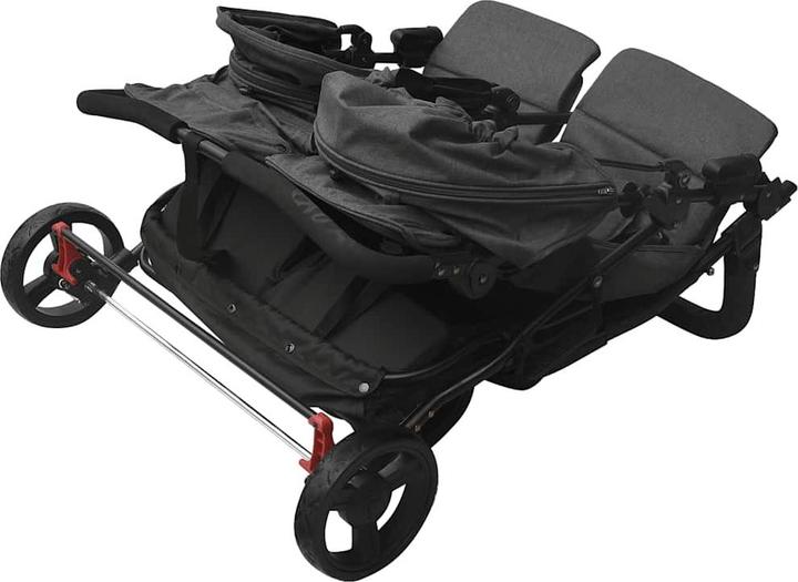 Produktbild vidaXL Geschwisterwagen