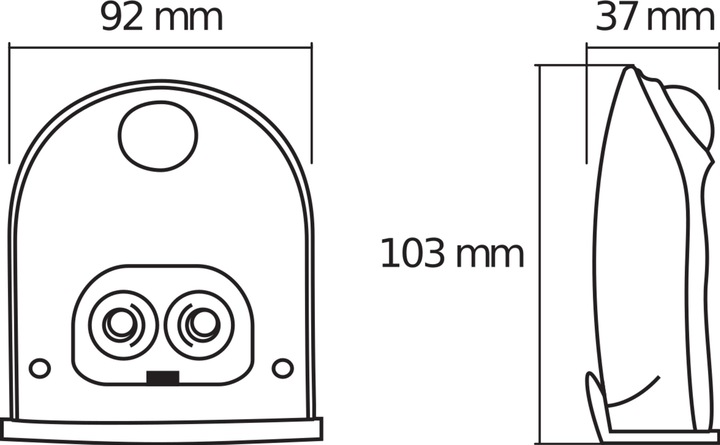 Produktbild Ledvance Door Led Down (40 lm, IP54)