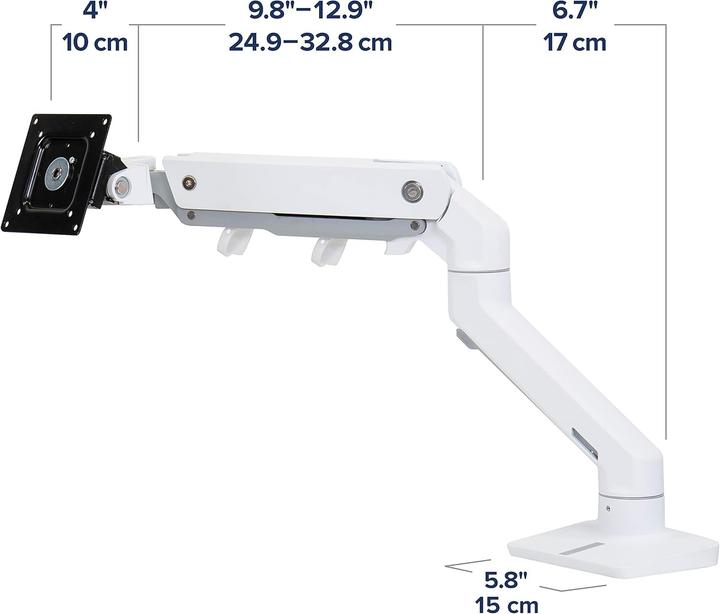 Actual product image Ergotron Hx Desk Monitor Arm (Table, 49", 19.05 kg)