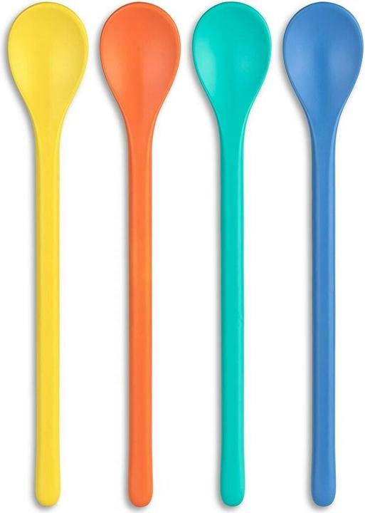 Koziol Löffel NORA L 4er Set, Produkttyp: Müslilöffel (4 pcs., Cutlery set, Scoops)