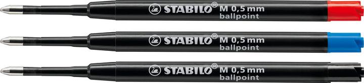 Image du produit STABILO Recharge de stylo à bille (Recharger, Noir, 0.50 mm)