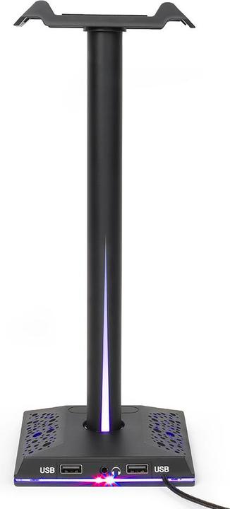 Actual product image Livoo Gaming headphone holder with Hub (Mac, PC)