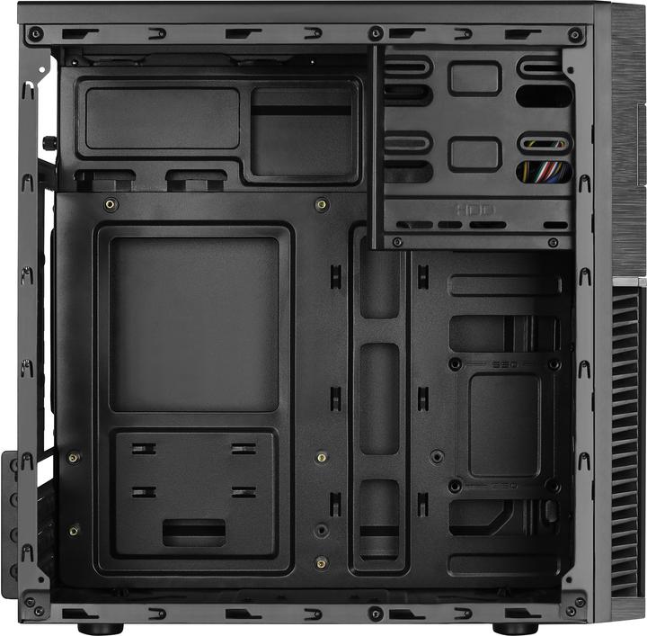 Actual product image AeroCool Boitier Mini Tour Micro ATX compatible CS-105 avec fenêtre (Noir) (mATX, Mini-ITX)