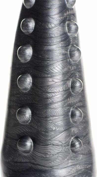 Actual product image Frisky Beastly Tapered Bumpy Silicone Dildo