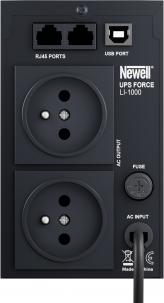 Image du produit Newell Force LI-1000 USV unterbrechungsfreie Stromversorgung (500 VA, 1000 W, Line-interactive Onduleur)