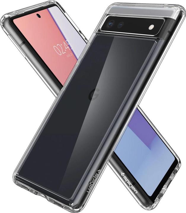 Produktbild Spigen Transparent Case Ultra Hybrid for Google Pixel 6A. (Google Pixel 6a)