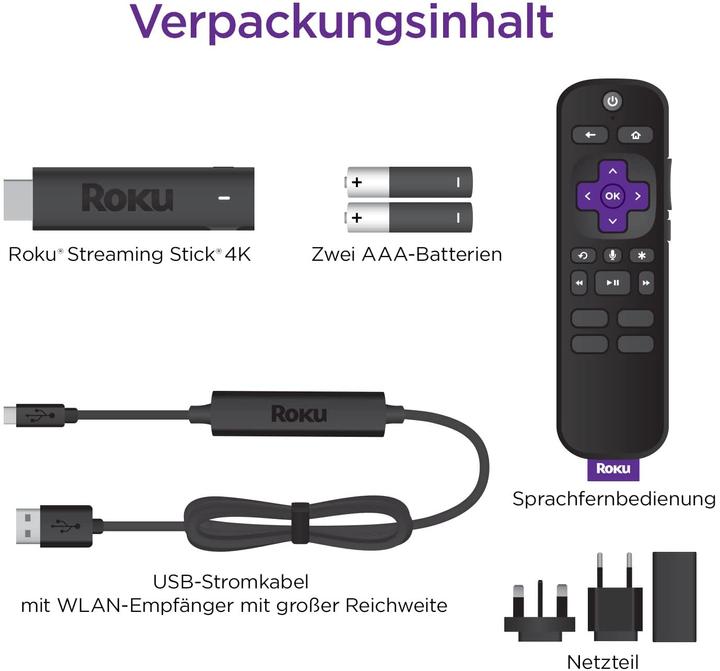 Produktbild Roku Streaming Stick 4K