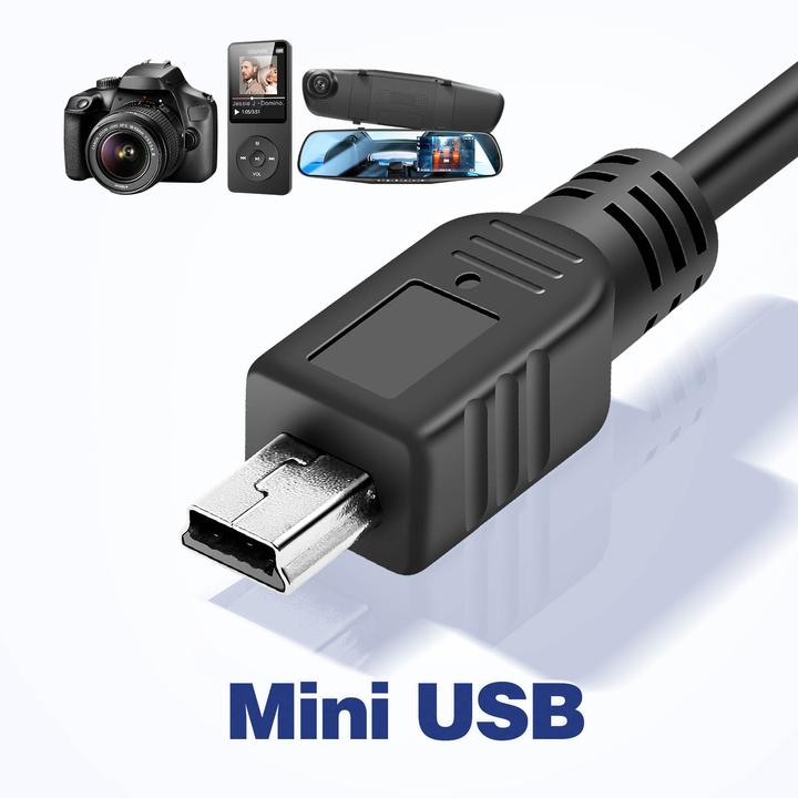 Image du produit Akyga câble USB AK-USB-03 USB A (m) / mini USB B 5 pin (m) ver. 2.0 1.8m (1.80 m, USB 2.0)