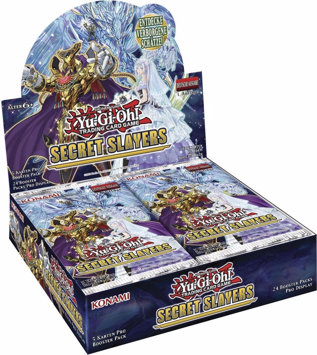 Produktbild Yu-Gi-Oh Sammelkarten! Secret Slayers Display (Deutsch, Booster Display)