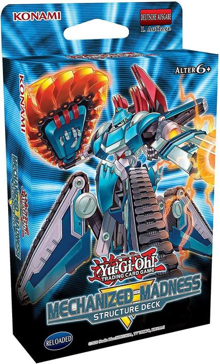 Produktbild Konami Yu-Gi-Oh! Structure Deck: Mechanized Madness (Deutsch, Deck)