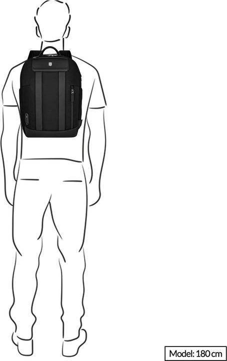 Produktbild Victorinox Architecture Urban2, City Backpack, Black (17 l)