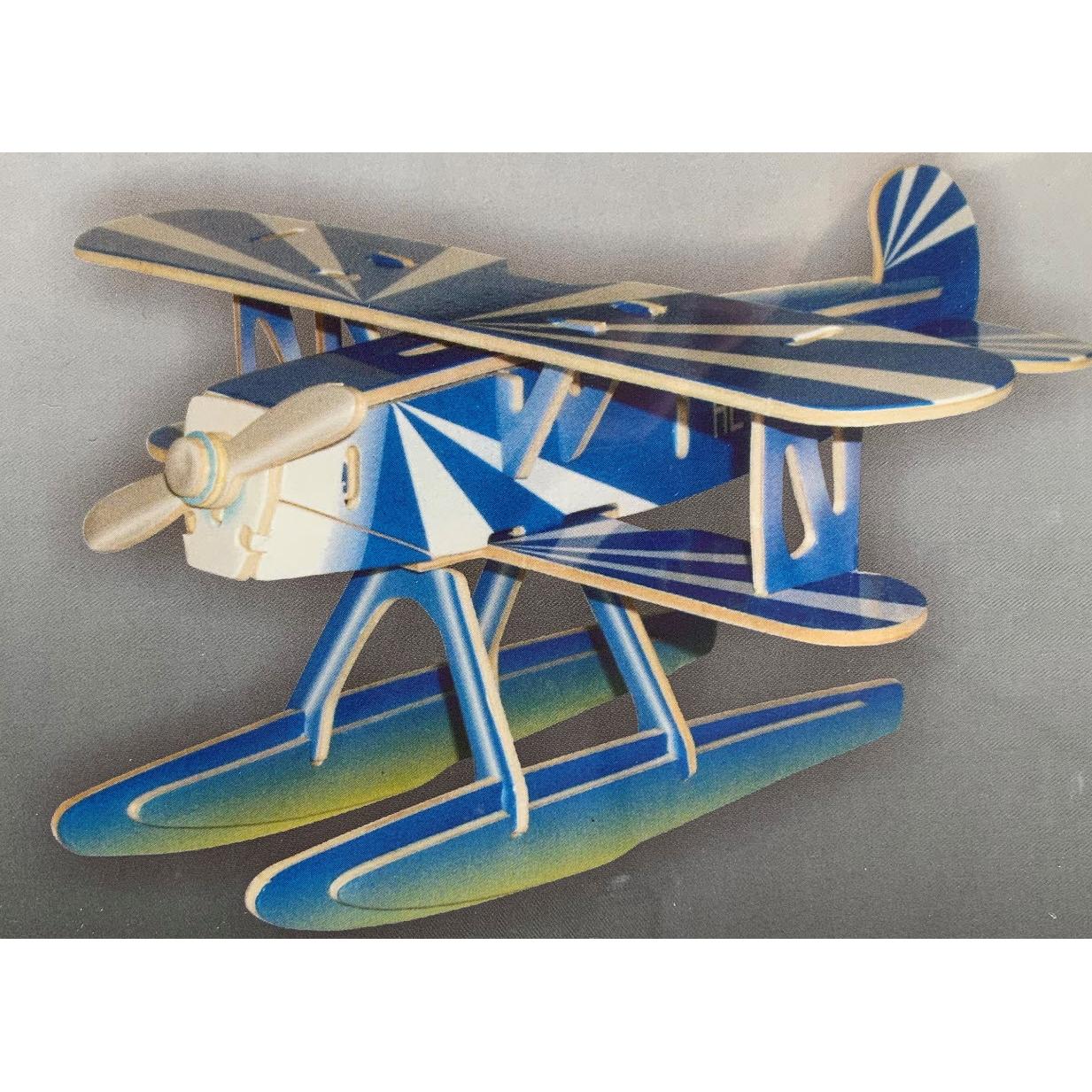 Cover-Discount DIY Bastel-Set aus Holz Flugzeug Heinkel