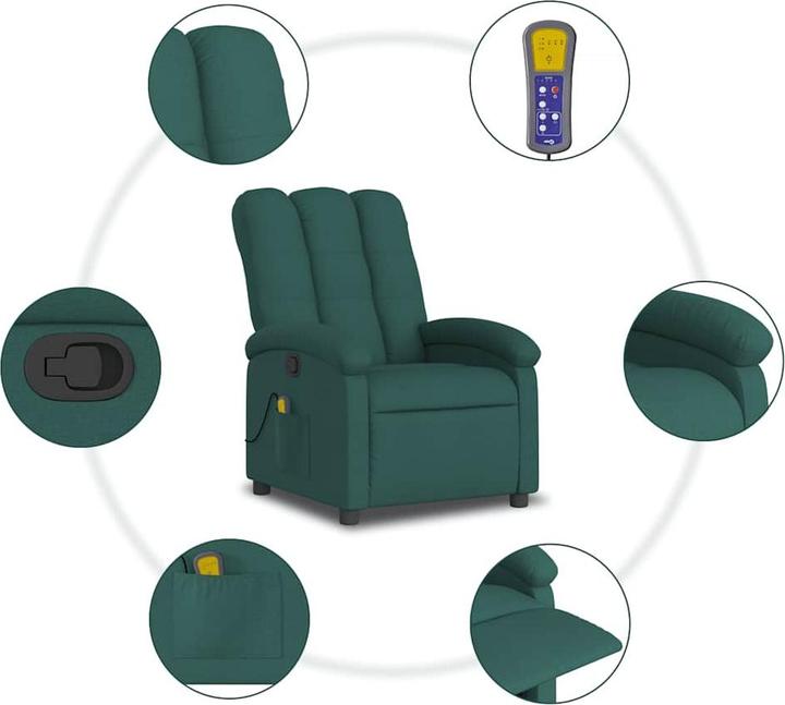 Actual product image vidaXL Massage-Relaxsessel