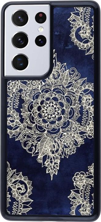 Produktbild PhoneLook Hülle Cream Flower Moroccan (Samsung Galaxy S21 Ultra 5G)