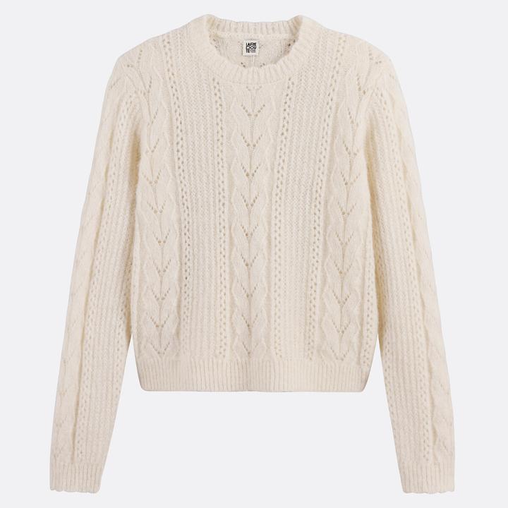 Produktbild La Redoute Collections Pullover im Ajourmuster (XXL)