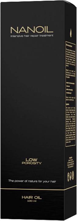 Image du produit Nanoil - Huile capillaire à faible porosité (100 ml)