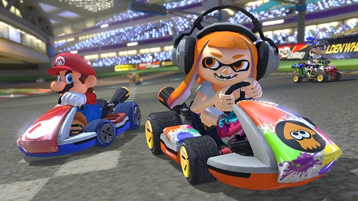 Actual product image Nintendo Mario Kart 8 Deluxe (Switch, Multilingual)
