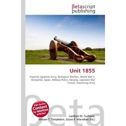 Unit 1855, Fachbücher von Miriam T. Timpledon, Lambert M. Surhone, Susan F. Marseken