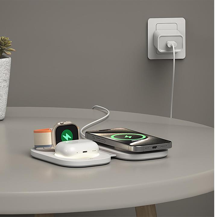 Actual product image Celly Caricabattery Wireless 3 in 1 Magpocket3in1 (15 W)